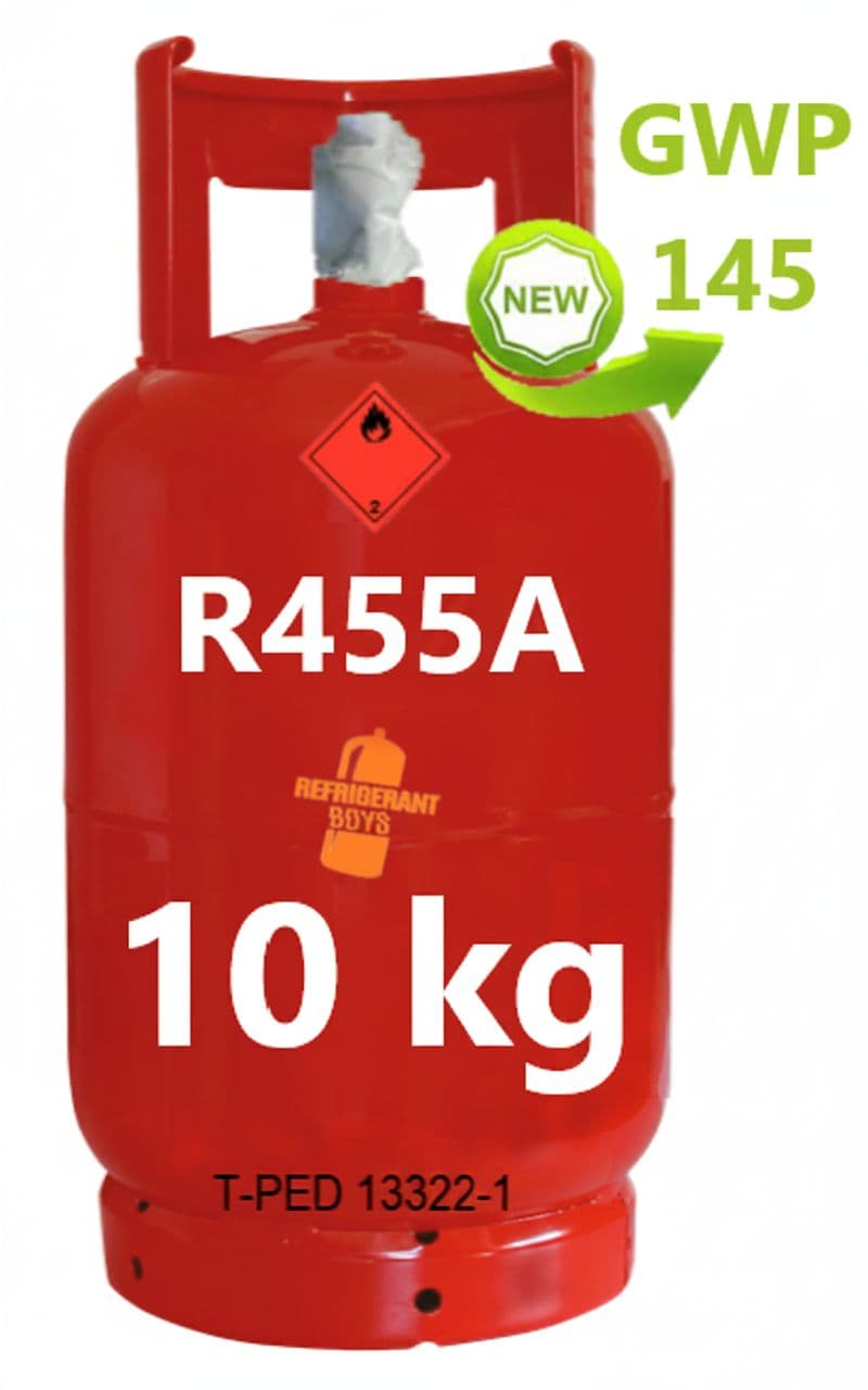 R455A refrigerant cylinder