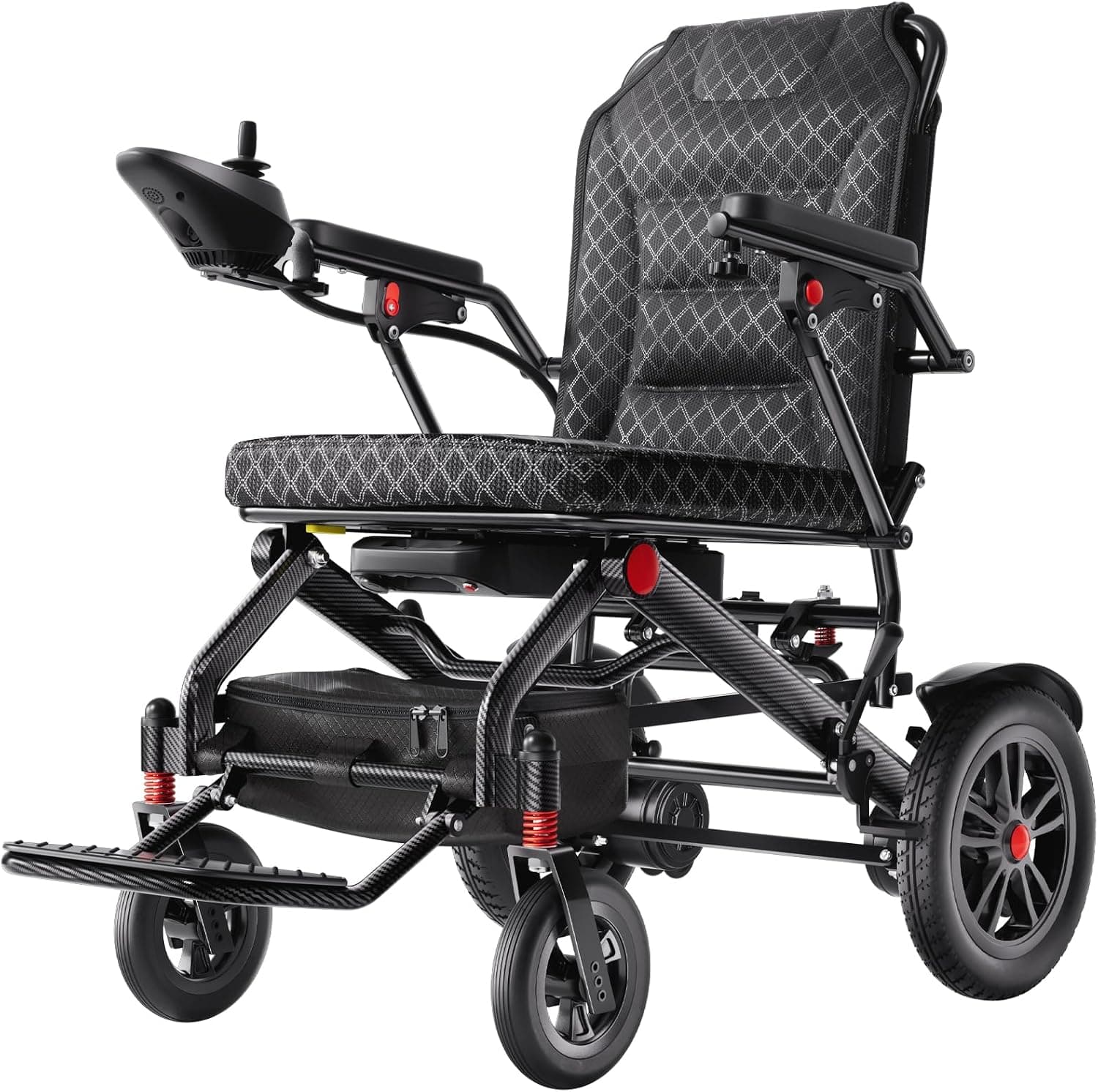 Lightweight Folding Electric Wheelchair Aluminium Mobility Chair with 20Ah Battery